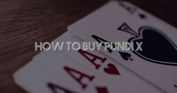 How To Buy Pundi X